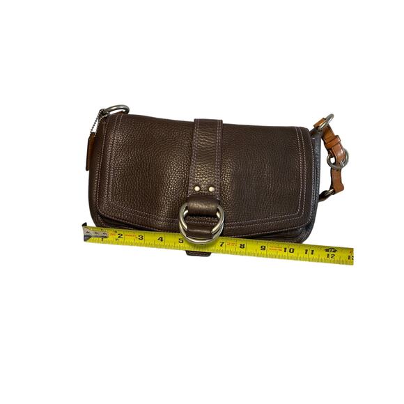 Coach Handbag     Brown      Shoulder Strap    Leather - Picture 6 of 11